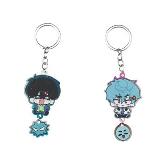 Anime ALIEN STAGE IVAN & TILL Cosplay Keychain Unisex Acrylic Bag Pendant Kawaii Couple