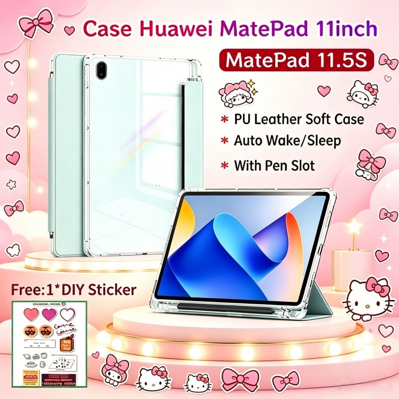 Ốp điện thoại Huawei MatePad 11 inch / MatePad SE 11 inch có khe cắm bút Vỏ bảo vệ từ tính MatePad 1
