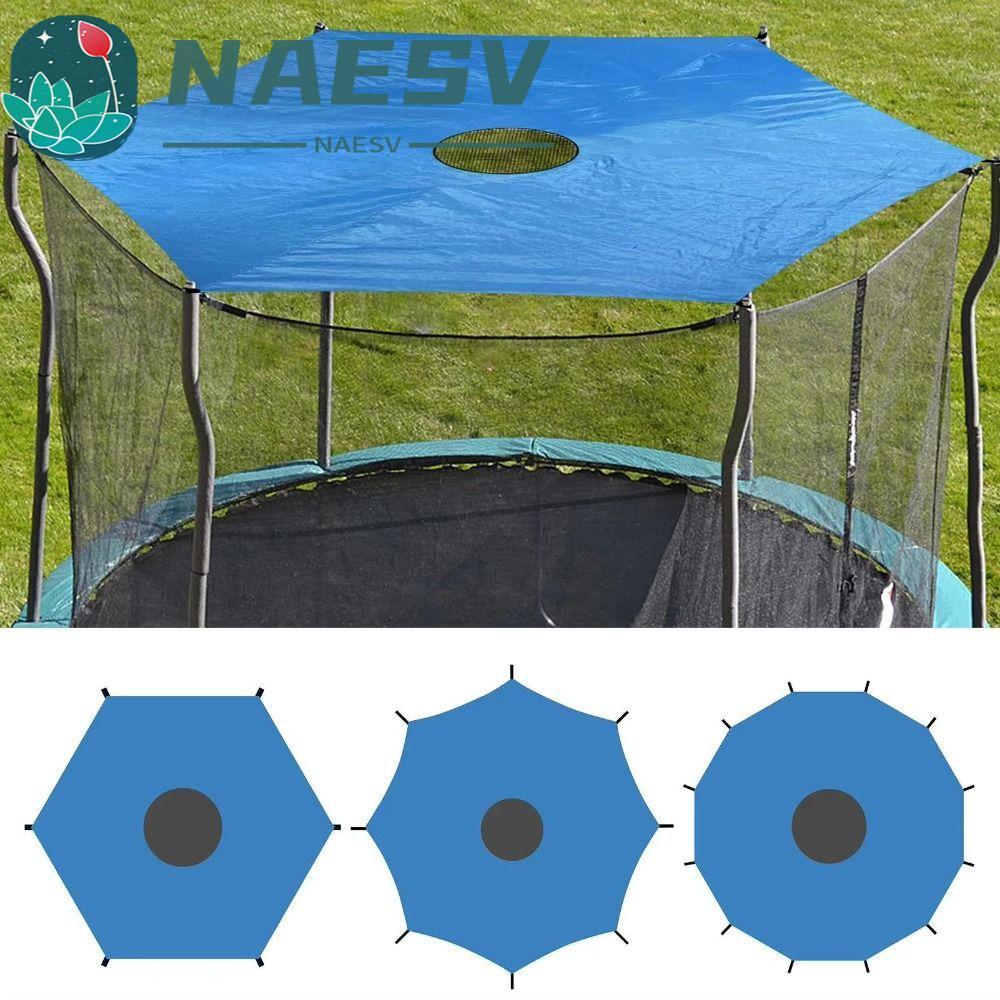 Mái che nắng NAESV Trampoline, Vỏ che nắng tấm bạt lò xo chống nước 6 / 8 / 10ft, Thiết bị tập thể d