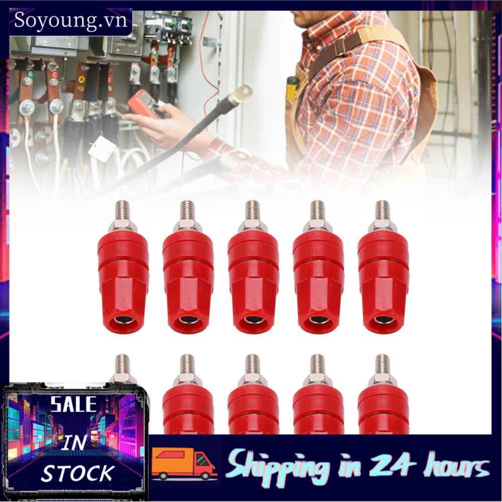 Soyoung Soyoung Hilitand 24A Terminal Binding Post 4.0mm Banana Plugs Đầu nối cho Bộ khuếch đại Loa 