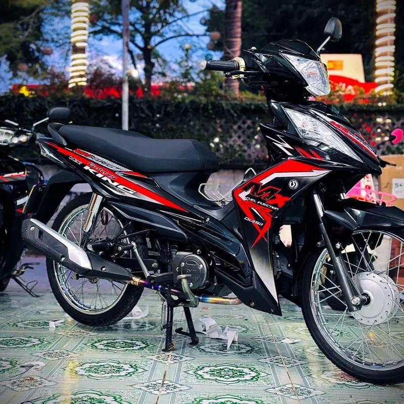 tem rời galaxy 50 phối đen đỏ - thiết kế mx - in decal 5 lớp - không thấm nước - không phai màu deca