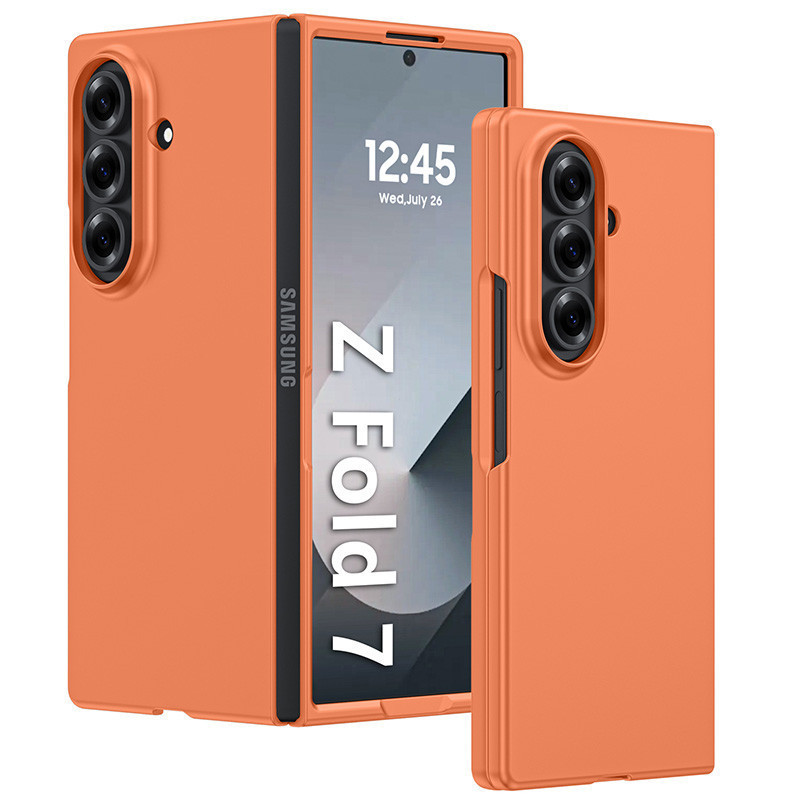 Mới Dành Cho Samsung Galaxy Z Fold7 Ốp Lưng Điện Thoại Fold7 / 6 / 5 / 4 Vỏ Da Mờ Nhẹ Fold7 Vỏ Chống
