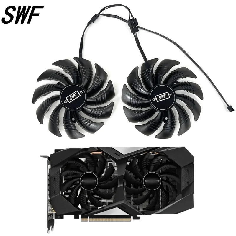 -New 88MM T129215Quạt Làm Mát SU PLD09210S12HH Cho Gigabyte GTX 1650 1660 1660 Ti Super RTX 2060 Car