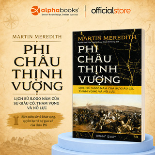 Sách - Phi Châu Thịnh Vượng - Lịch Sử 5.000 Năm Của Sự Giàu Có, Tham Vọng Và Nỗ Lực 489K (Bìa cứng) (Omega Plus)