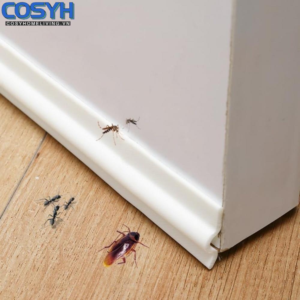 <cosyh>Weatherproof 6m Self Adhesive Foam Seal Strip for Door and Window Noise Blocking
