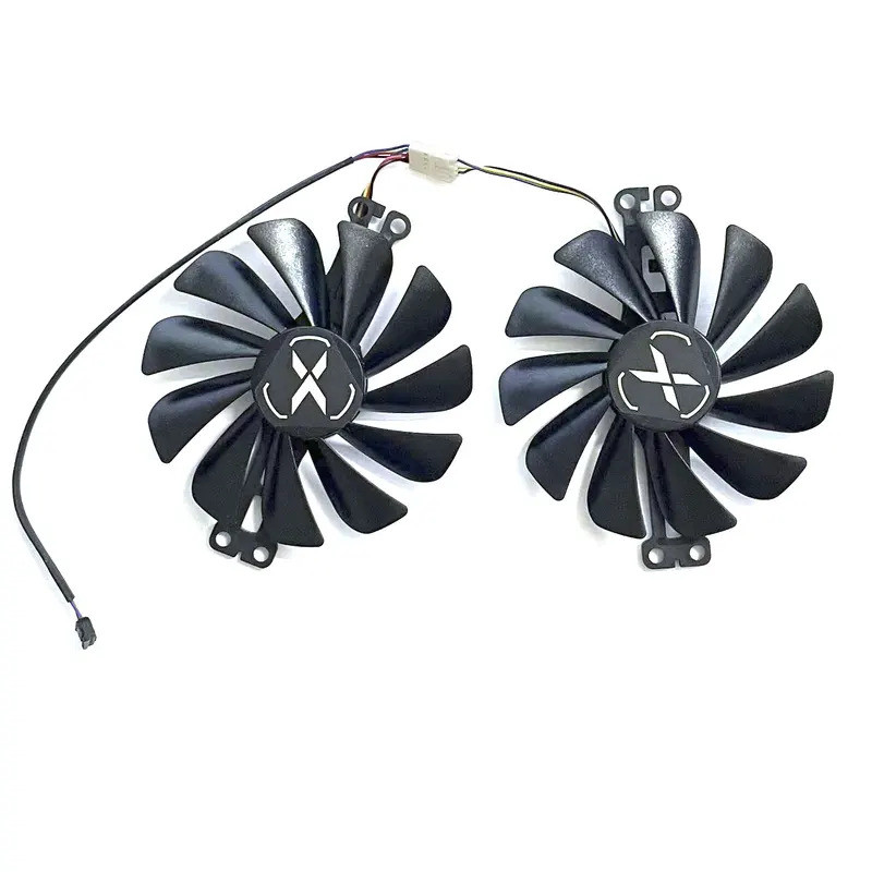 Mới RX6600 6600XT Quạt GPU 4PIN 95MM FDC10U12S9-C FY09010M12LPA Cho XFX RX 6600 6600XT 8GB Speedster