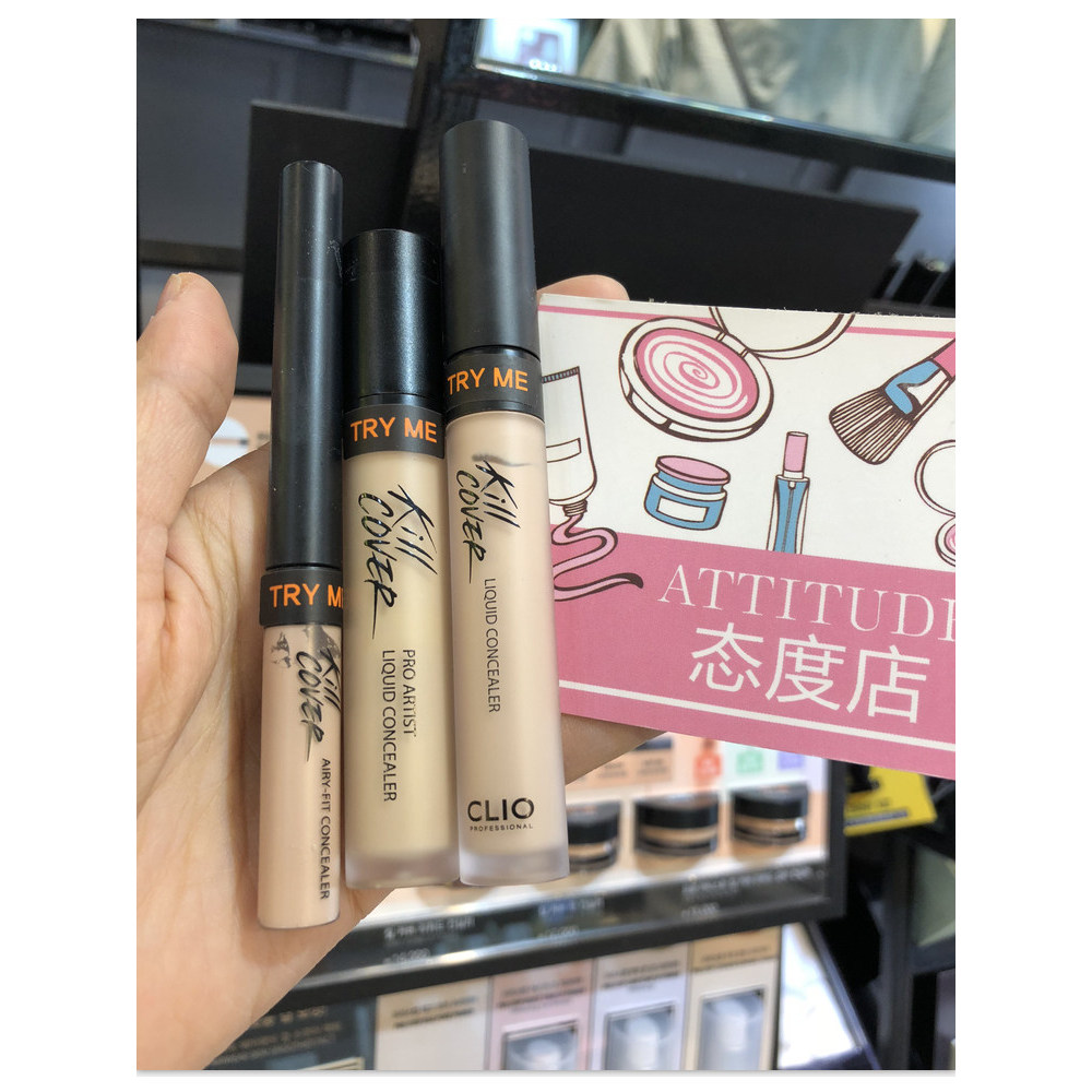 Hàn Quốc Clio Clio Clio Pore Dark Circles Acne Marks Kem Che Khuyết Điểm Bút Kem Tàn Nhang Mặt Điểm