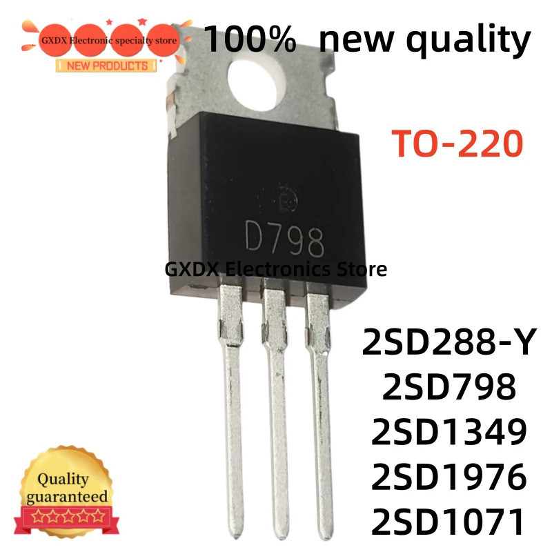 5 Chiếc 2SD288-Y 2SD798 2SD1349 2SD1976 2SD1071 2SD288-Y 2SD1349 2SD1976 2SD1071 2SD798 D288-Y D1349