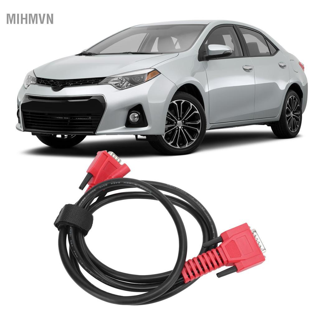 Mihmvn Bộ chuyển đổi cáp OBD2 Đơn giản Cài đặt Đầu nối chẩn đoán chống mài mòn cho PROPAD PAD2 PAD3 