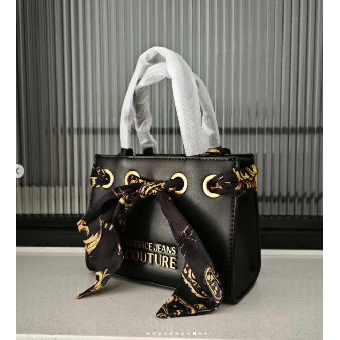 TÚI  VERSACE JEANS COUTURE SHOULDER BAG 74VA4BAA MÀU ĐEN