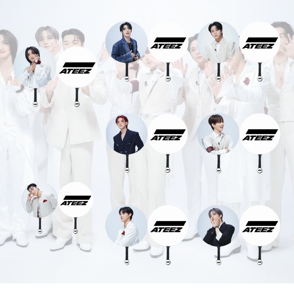 ATEEZ-Little Fan King Aidou Hỗ trợ Mini Quạt Little King Fan Ngoại vi Hỗ trợ 5.28 ALA