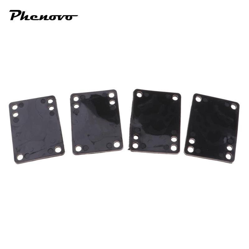 4x PU Ván Trượt Nâng Miếng Lót Longboard Sốc Longboard Phụ Kiện Phần Cứng 1