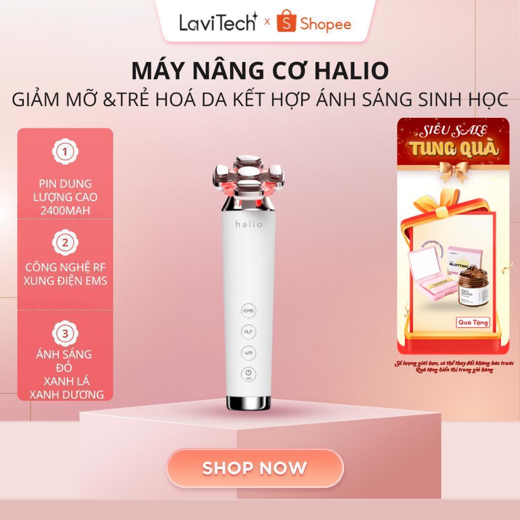 Máy Nâng Cơ, Giảm Mỡ Mặt & Trẻ Hoá Da Ánh Sáng Sinh Học Halio RevitaWave Skin Rejuvenator |BH 2 năm