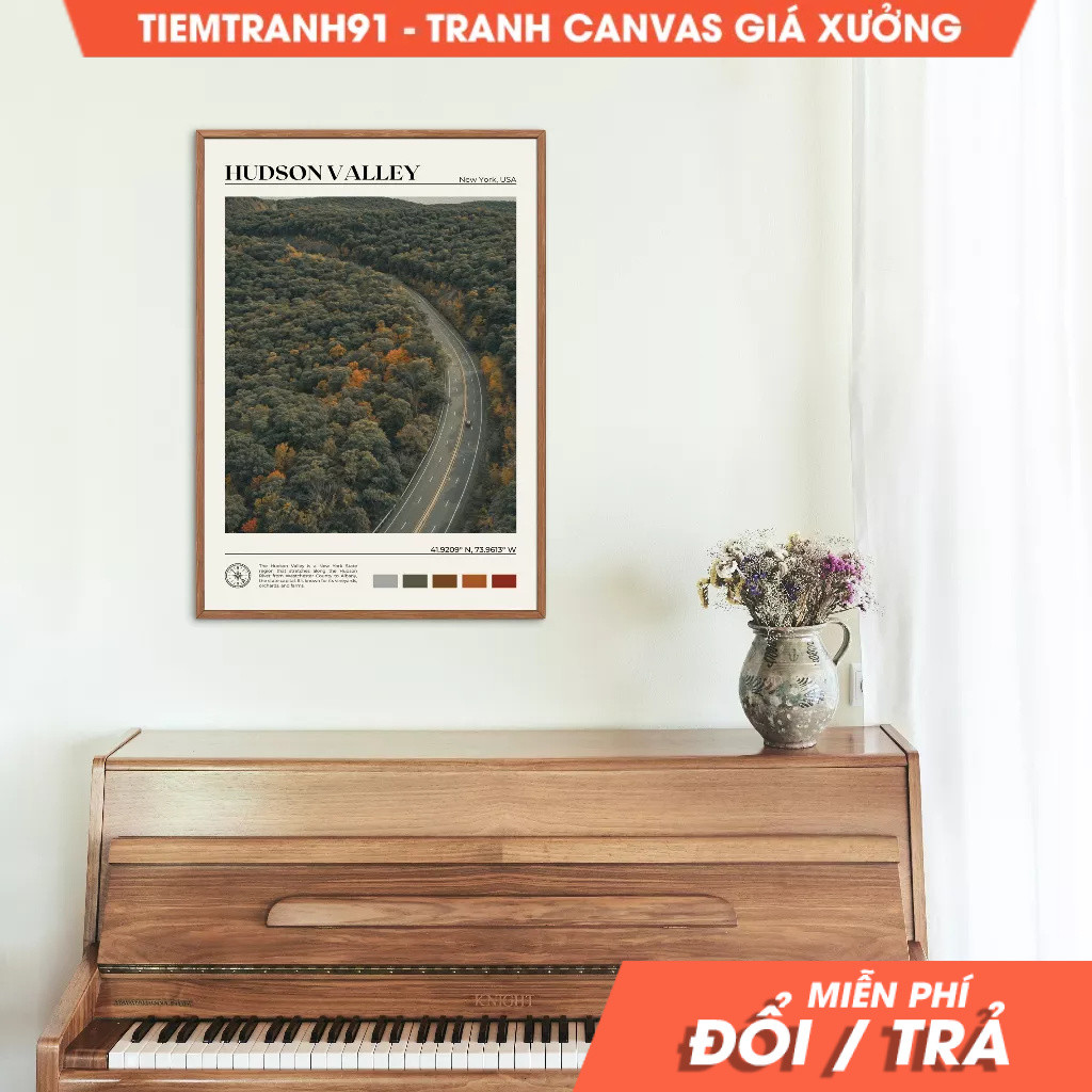 Tranh treo tường, Oil Paint, Hudson Valley Art, Hudson Valley Poster, Hudson Valley Photo, Hudson Va