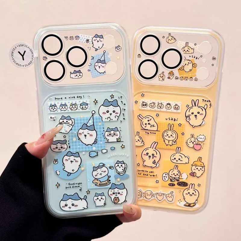 Chiikawa / Usagi / Phim hoạt hình Chiikawa Usagi Thích hợp cho iPhone17Promax Vỏ điện thoại / duyq