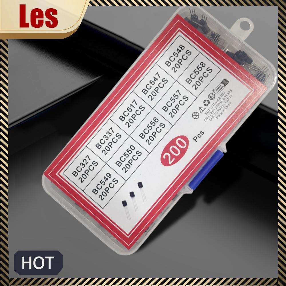 200 Chiếc Phân Loại Transistor 10 Giá Trị TO-92 Bộ Transistor BC547 BC548 BC549