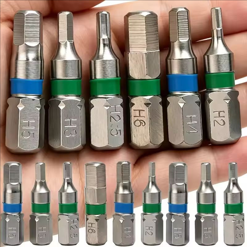 1 / 3 / 5 Chiếc - Đầu Lục Giác Allen Cờ Lê Tua Vít Bit H2 H2.5 H3 H4 H5 H6 S2 Thép Lục Giác Ngắn Khố