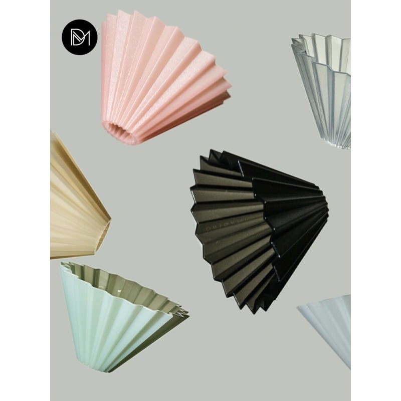 Dụng cụ pha cà phê Cốc lọc đến Nhật Bản ORIGAMI Cà phê thủ công ORIGAMI Cốc lọc AS Nhựa ORIGAMI Cốc 