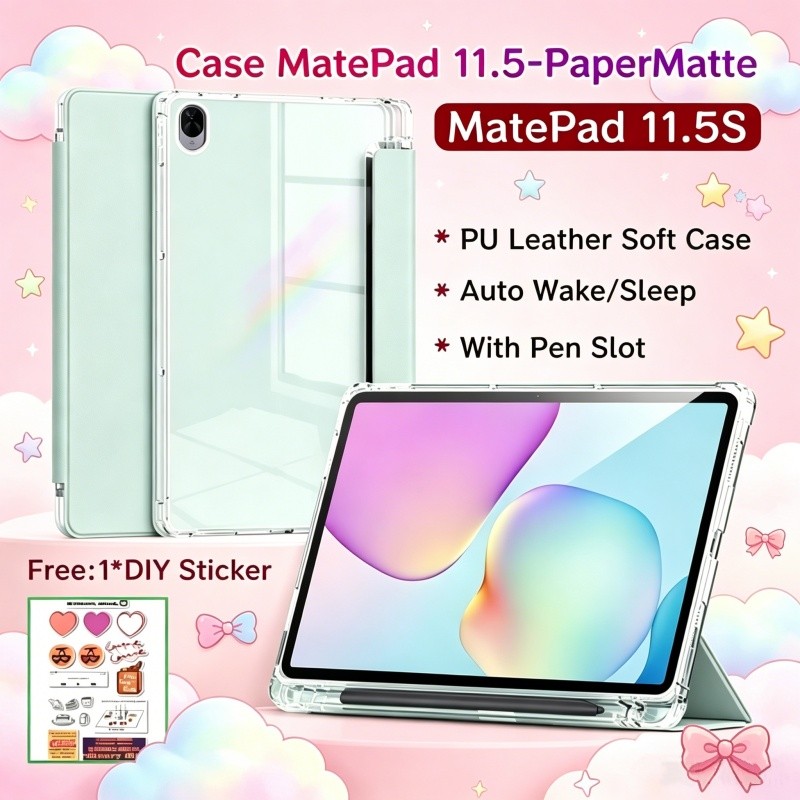 Ốp lưng Huawei MatePad 11.5 PaperMatte Flip Cover Ốp lưng Huawei MatePad 11.5S có khe cắm bút Tự độn