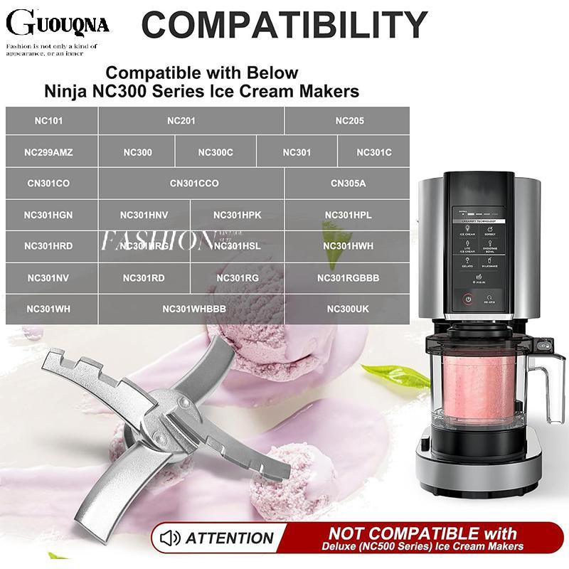 GUOUQNA Nắp Bát Ngoài Cho Ninja NC301 Máy Làm Kem, Có Thể Tái Sử Dụng Ninja Creami Nắp Thay Thế BASL