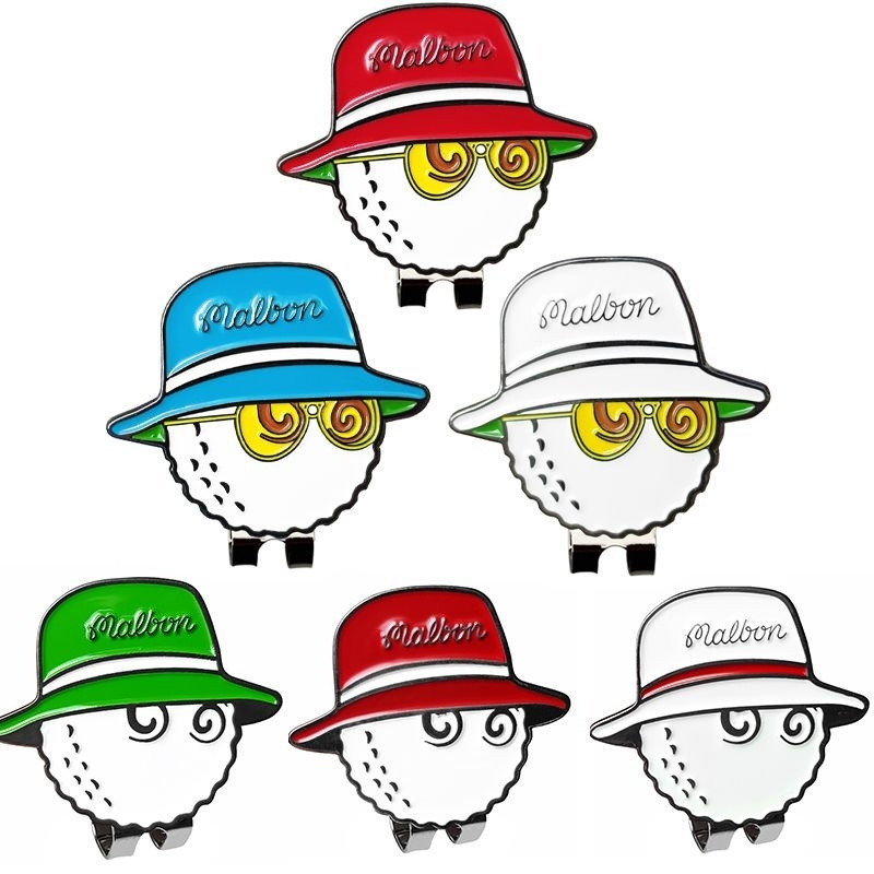 GOLF Cap Clip Head Hollow Top Cap Type Mark với nam châm Kẹp vị trí bóng Đánh dấu vị trí Đánh dấu GO