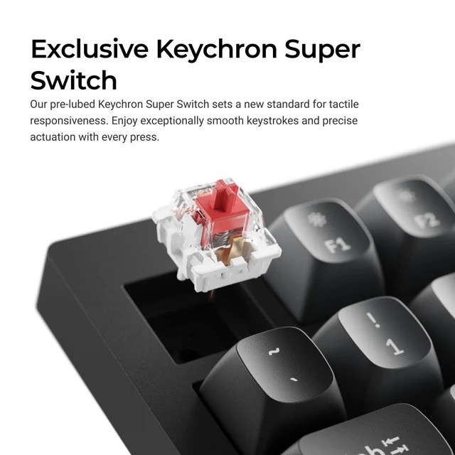 Bàn Phím Cơ Keychron V6 8K QMK Wired Custom Keyboard RGB Hotswap Chính Hãng | BigBuy360 - bigbuy360.vn