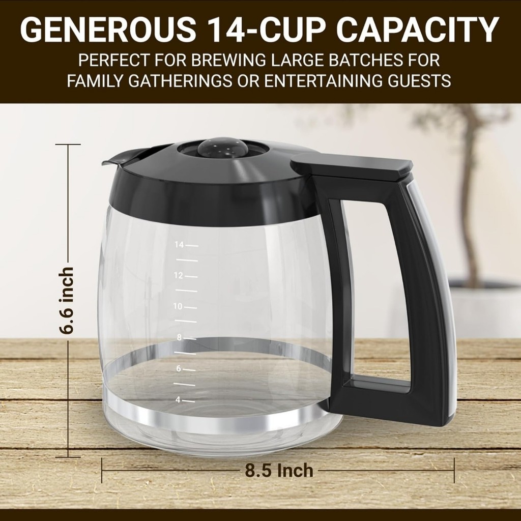 Máy Pha Cà Phê Cuisinart DCC-3200 PerfecTemp 14 Tách