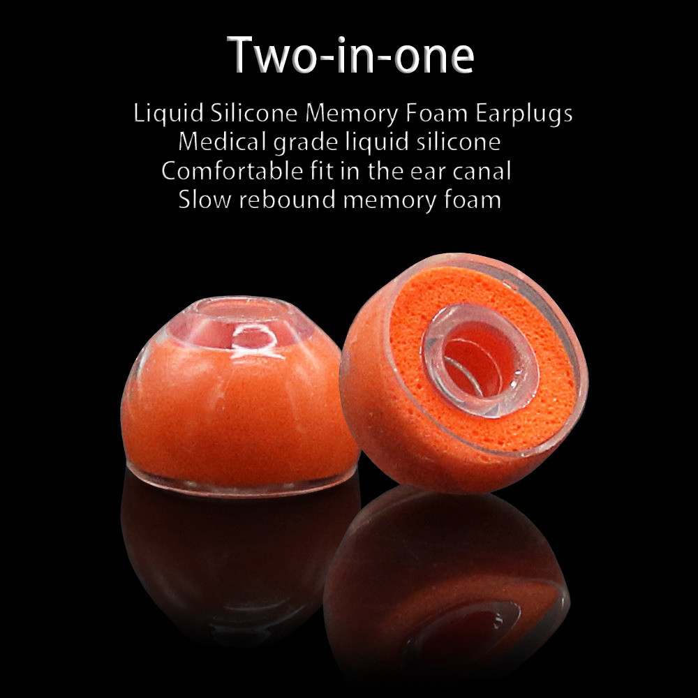 Đầu tai KZ S / M / L Silicone lỏng chất lượng cao Đầu tai silicon đa năng cho tai nghe nhét IEM