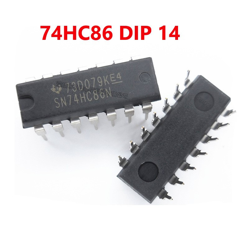 74HC86 Dip 14 chân cắm HC86, 7486