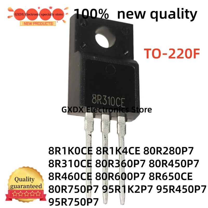 5 Chiếc 80R750P7 95R1K2P7 95R450P7 8R1K0CE 8R1K4CE IPA80R280P7 8R310CE 80R360P7 80R450P7 8R460CE 80R