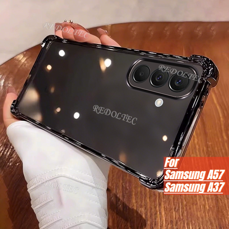 Ốp Lưng Cho Samsung Galaxy A57 A37 Thiết Kế Mới Bốn Góc Chống Sốc Trong Suốt Cho Samsung A37 A57 Ốp 