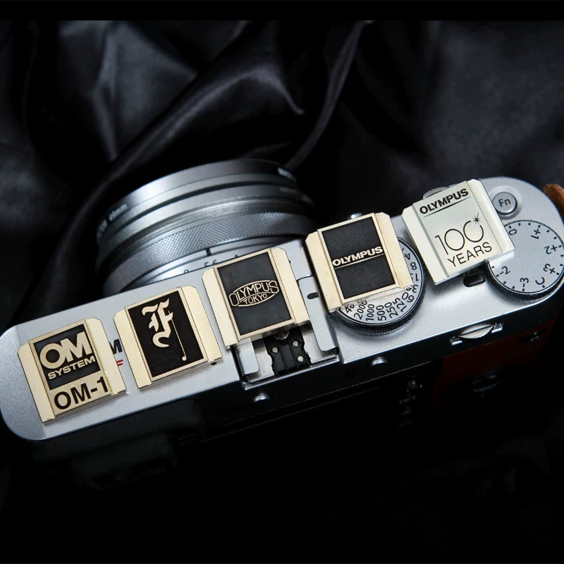 Vỏ giày nóng kim loại Olympus thích hợp cho Olympus E-M10 / OM-1 / Mark II / OM-5 / PEN EP7 nắp bụi 