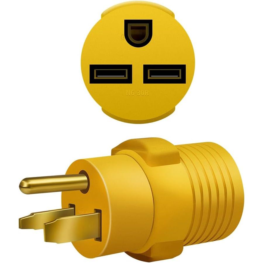 Máy hàn chuyển đổi di động NEMA 6-50P sang 6-30R 50AMP 6-50P 3 ngạnh đến 6-30R nữ 250V 30Amp