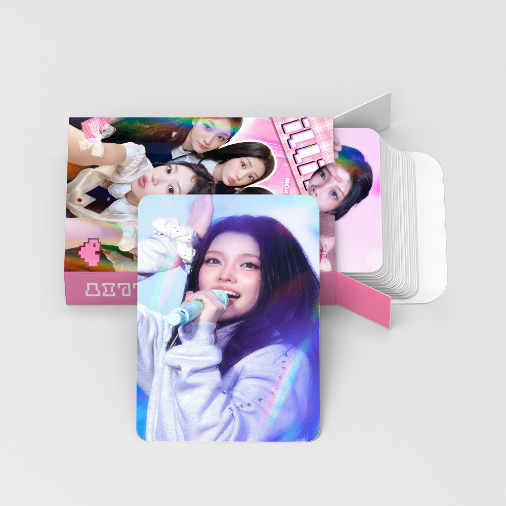 30-55 chiếc ILLIT MAMAHLAPINATAPAI Lomo Cards It 's Me Sunday Morning NOT DỄ THƯƠNG ANYMORE Topping 