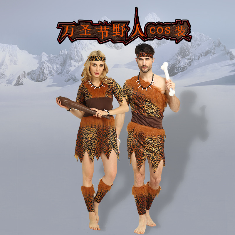 Halloween cos Savage Trang Phục Savage Trang Phục-Trang Phục Tuổi Màu Sắc Hoang Dã Xương Dính Nam Nữ