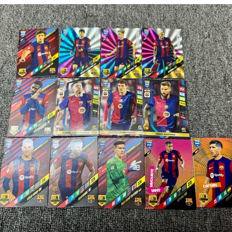Thẻ bóng đá - Fc Barcelona