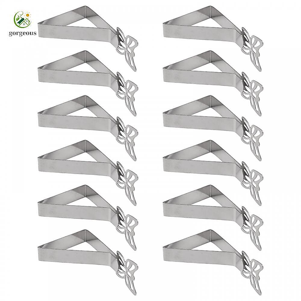 [FUXIN]Outdoor Table Clips Easy Cleanup Effortless Operation Secure Grip Table Holder