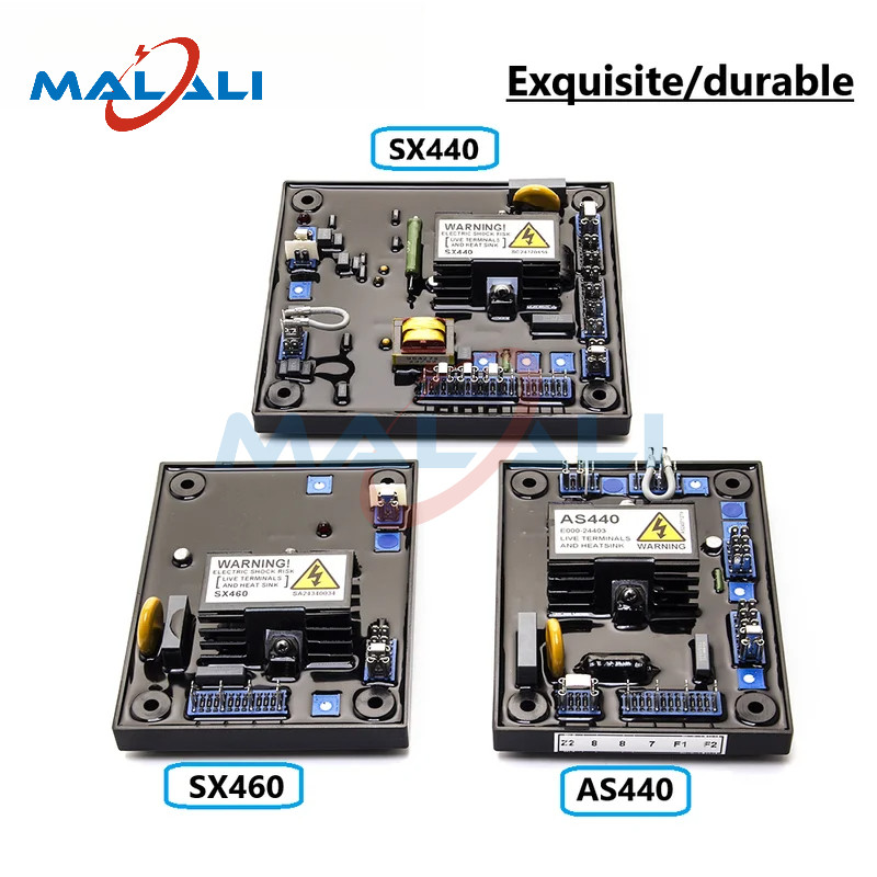 Malali KERUI Bền SX460 SX440 AS440 AVR Bộ Điều Chỉnh Điện Áp Máy Phát Điện Tự Động Ổn Định Bảng Điều