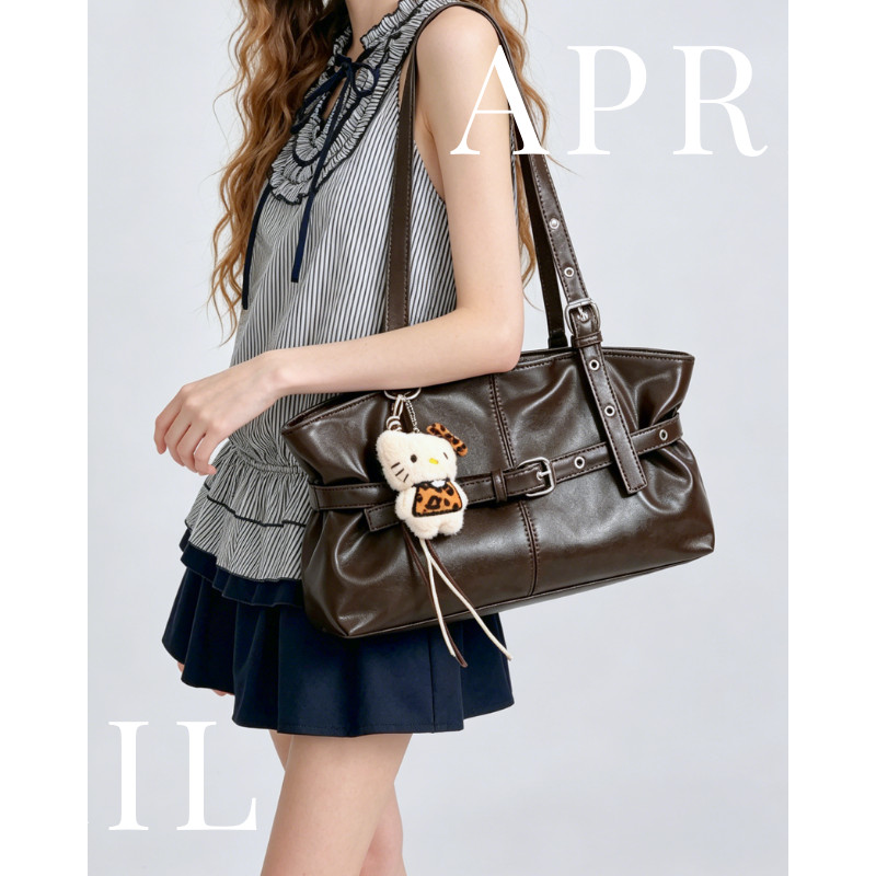 [April] Túi Tote Nữ Đeo Vai Kẹp Nách Da Mềm Cỡ Lớn Túi Xách Tay Đi Học Đi Làm Phong Cách Vintage Mai