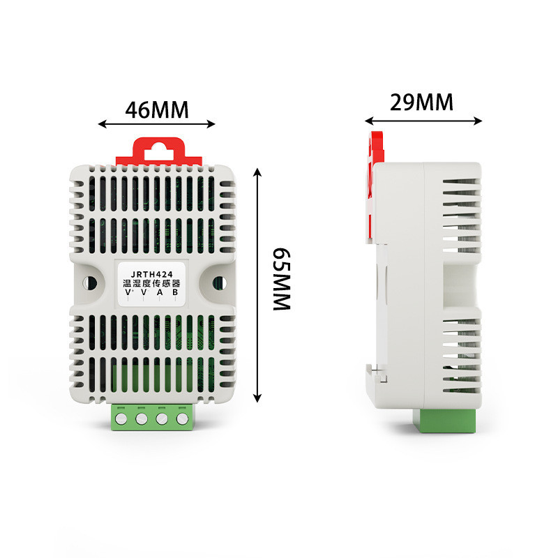 RS485 Cassette Cảm biến độ ẩm nhiệt độ ModBus Giao thức Độ ẩm nhiệt độ chính xác cao Phòng phát nhà 