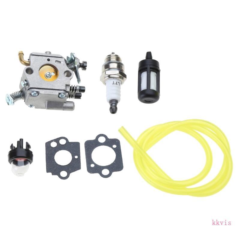 Carburetor Kit for MS200 020T MS200T MS 200 MS 200T with Fuel Line Filter Gasket