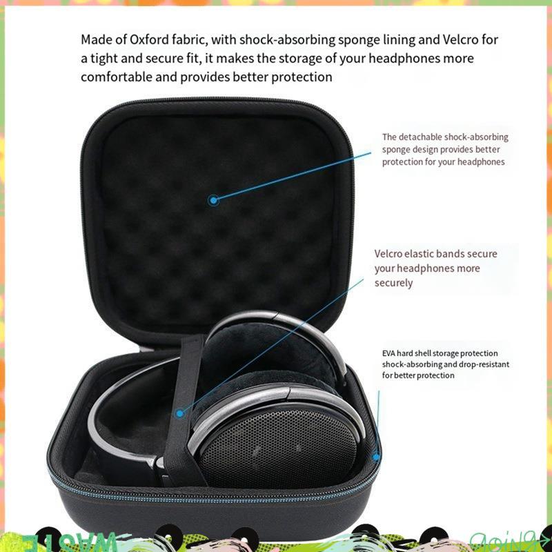 Túi đựng tai nghe cho HD598 HD600 HD650 Hộp đựng tai nghe HD598 HD600 HD650 Túi