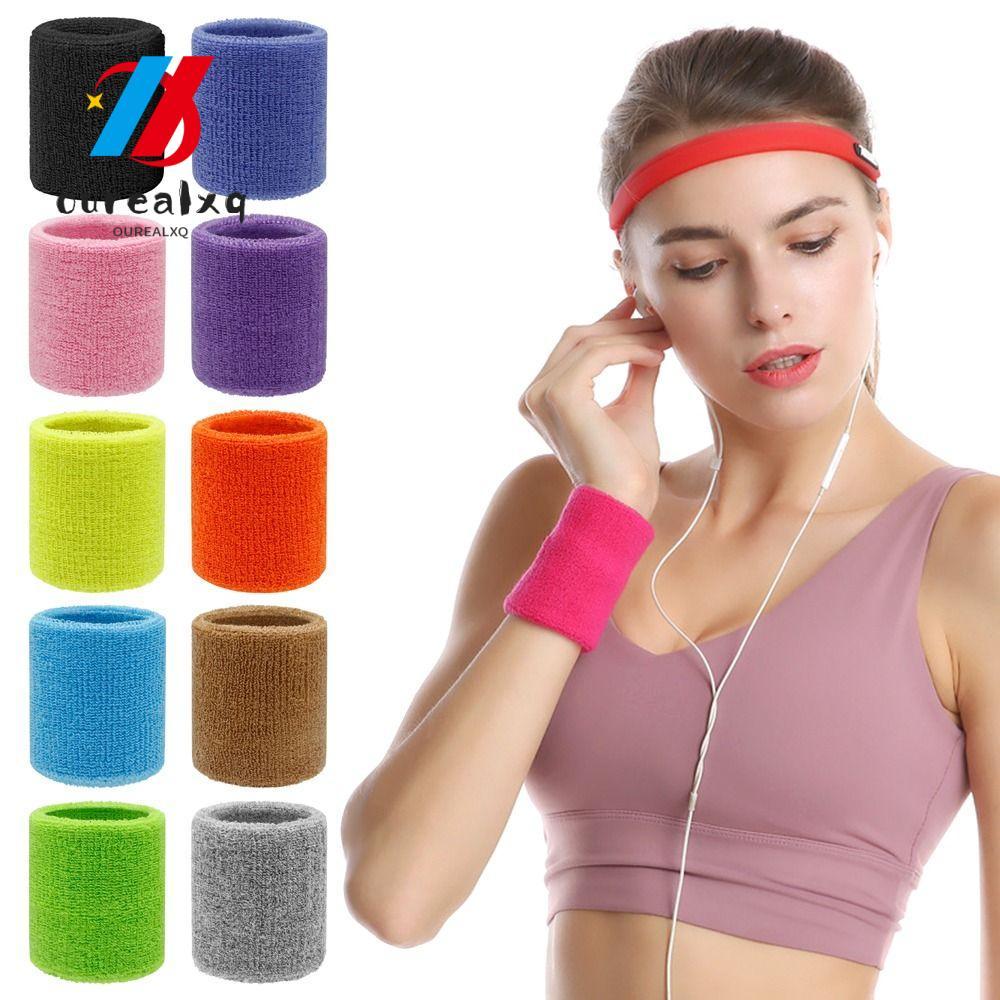 OUREAPH 1 Cái Dây Đeo Tay, Bảo Vệ Khăn Mồ Hôi Dây Bảo Vệ Dây Đeo Cổ Tay Hỗ Trợ, Cuff Tennis 8x8cm Fi