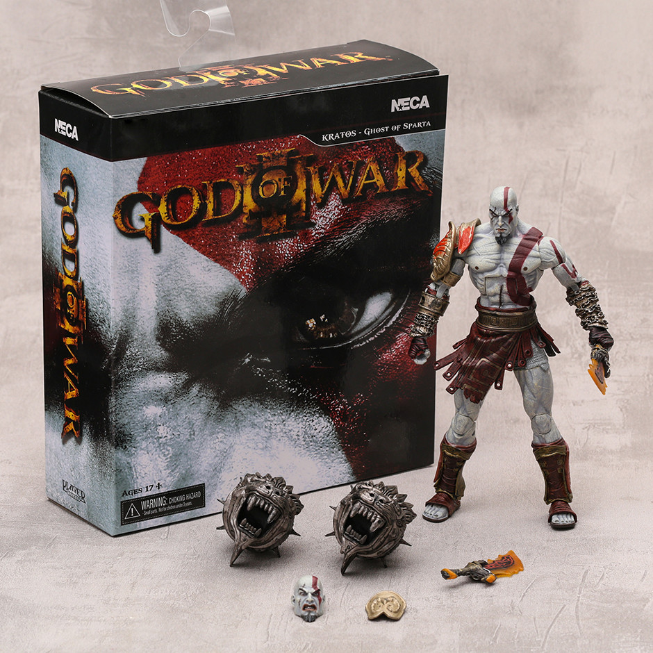 Nhân vật hành động NECA God of War 3 Ultimate KRASOS 7 "chính hãng 20cm