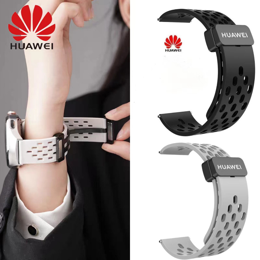Huawei Watch gt3 / gt4 GT6 gt5 gt3 gt2 Pro Buds Dây đeo thoáng khí Dây đeo silicon di động từ tính c