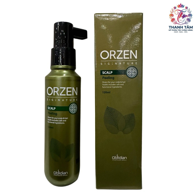 Tẩy tế bào da đầu chết scalp peeling ORZEN Obsidian Professional 120ml .TT