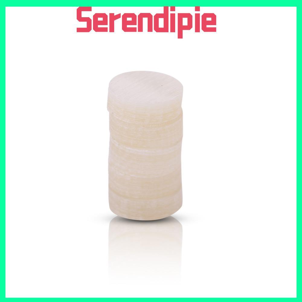 SEENDIPIE 24 CÁI Fretboard Inlay Dots, Trắng Kích thước 6mm Guitar Inlay Dots, Cao cấp Mother of Pea