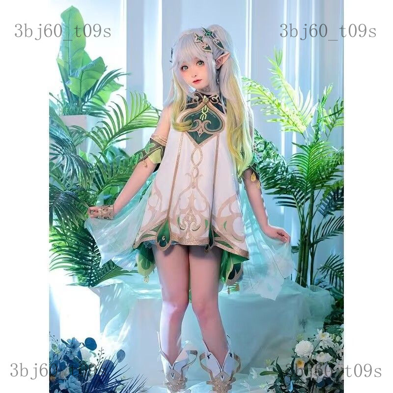 Trang phục cosplay Genshin Impact cos Quần Áo Thần Cỏ Nahida cos Bộ quần áo đầy đủ cosplay Trang phụ