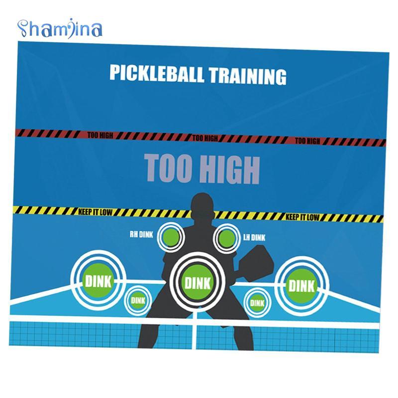 Dink Pad Pickleball Practice Pad cho tường, Dink Master Tập thể dục Rebounder Aid Pad cho nam nữ tro