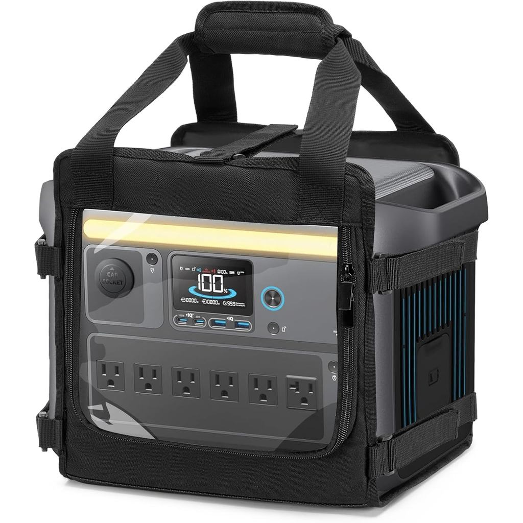 Hộp đựng Trunab Tương thích với Anker SOLIX C1000 / C1000 Gen2, Túi đựng trạm điện di động có đáy ch